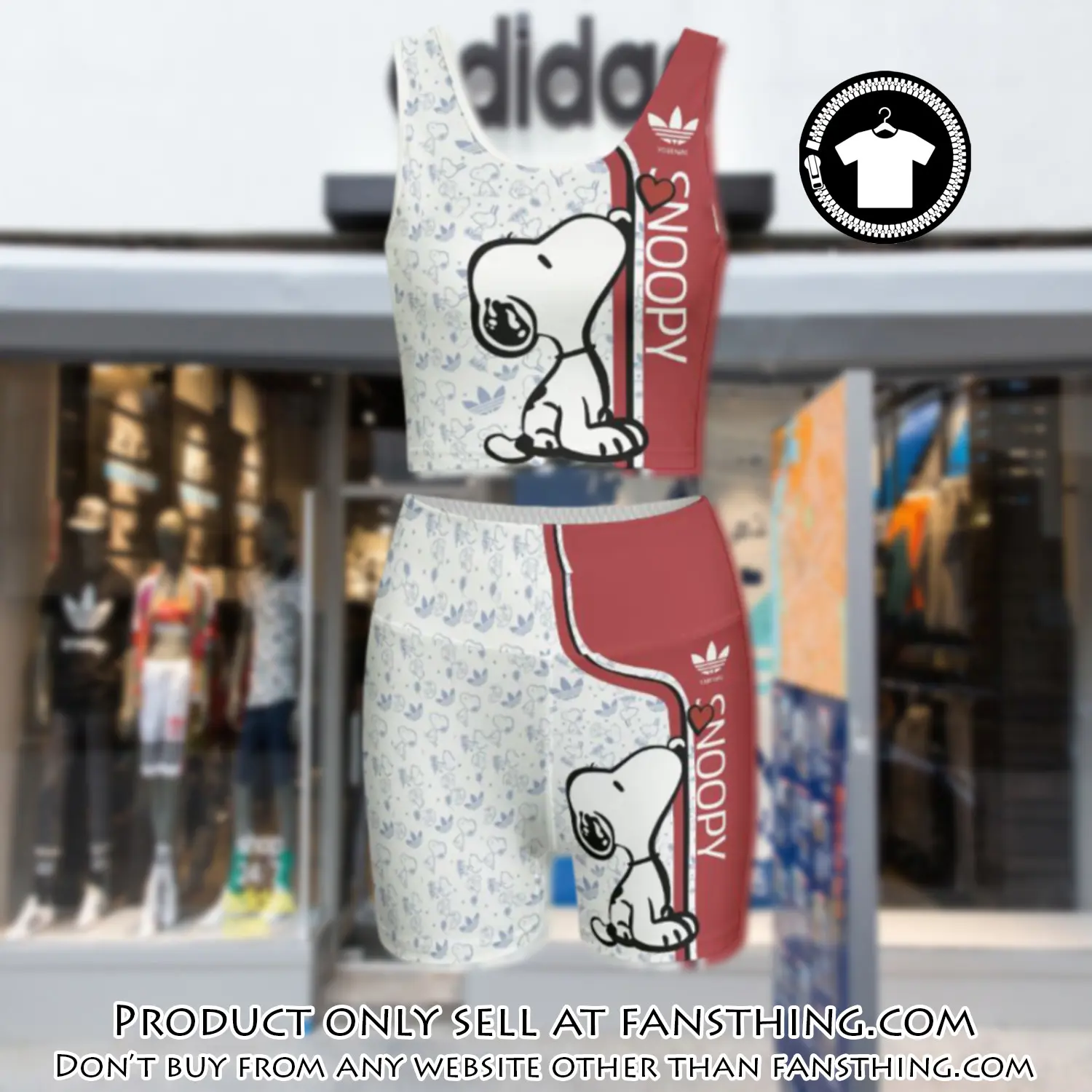 Adidas snoopy summer women sport bra yoga set running outfit sby1037 fst0700376